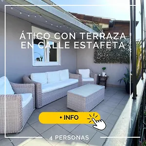  Apartamento Con Terraza En Calleestafeta